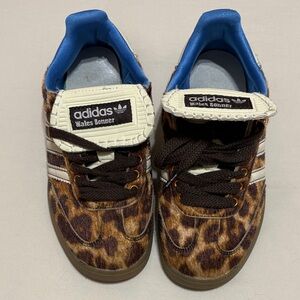 Adidas Wales Bonner Leopard Sambas Sneakers